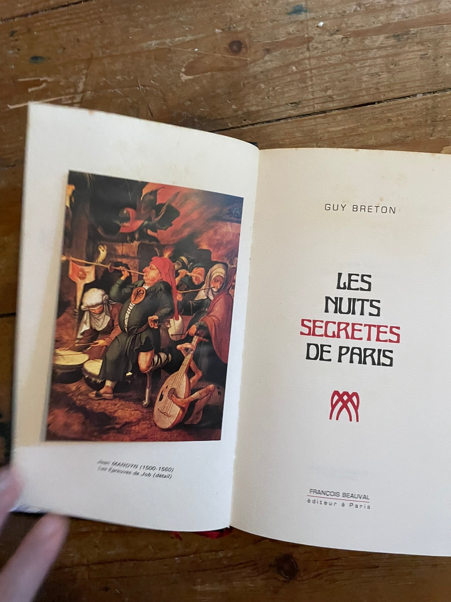 Les Nuits Secrètes de Paris — Guy Breton (François Beauval)