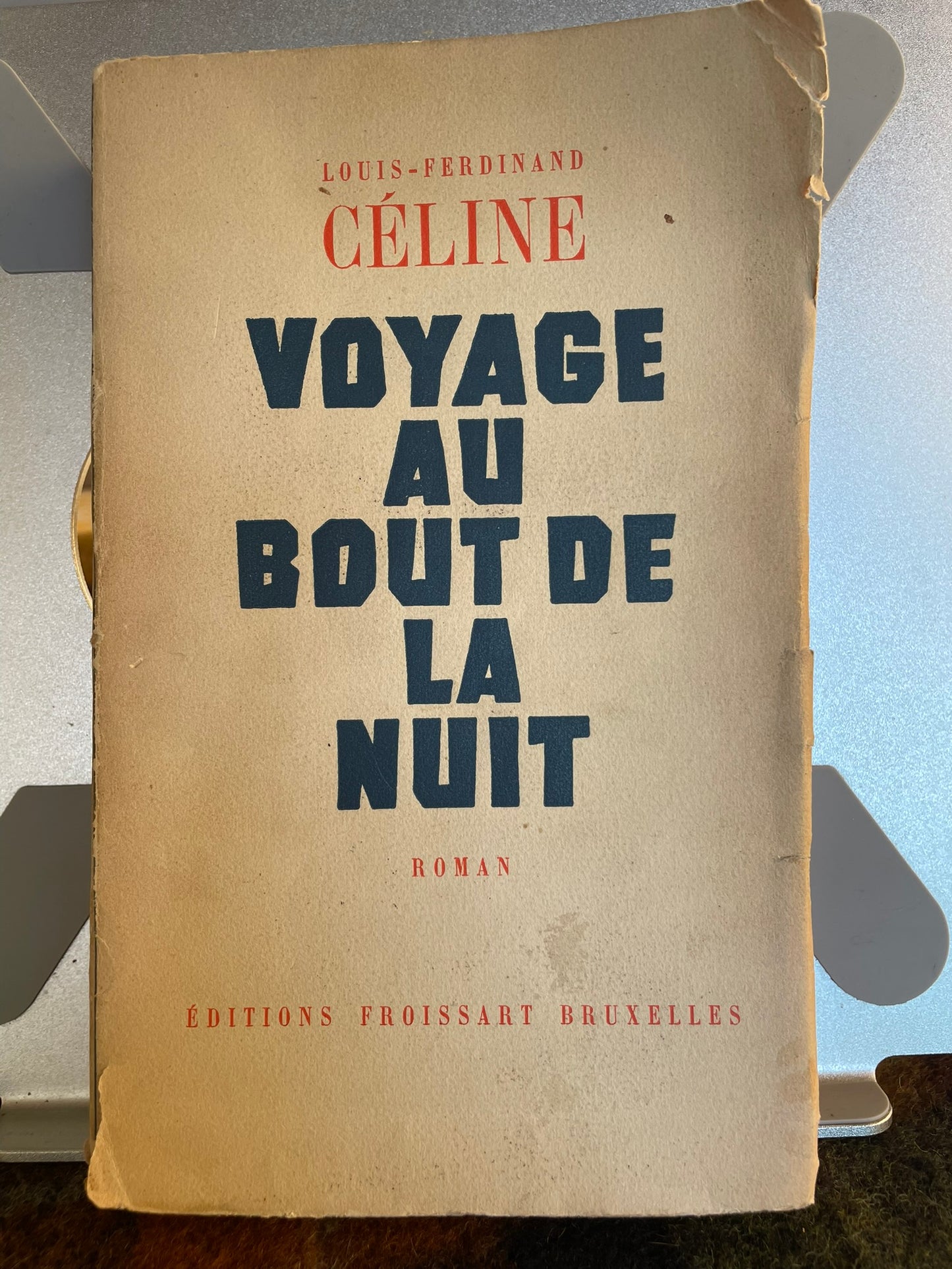 Voyage au bout de la nuit – Louis-Ferdinand Céline – Tirage spécial Froissart Bruxelles (1949)