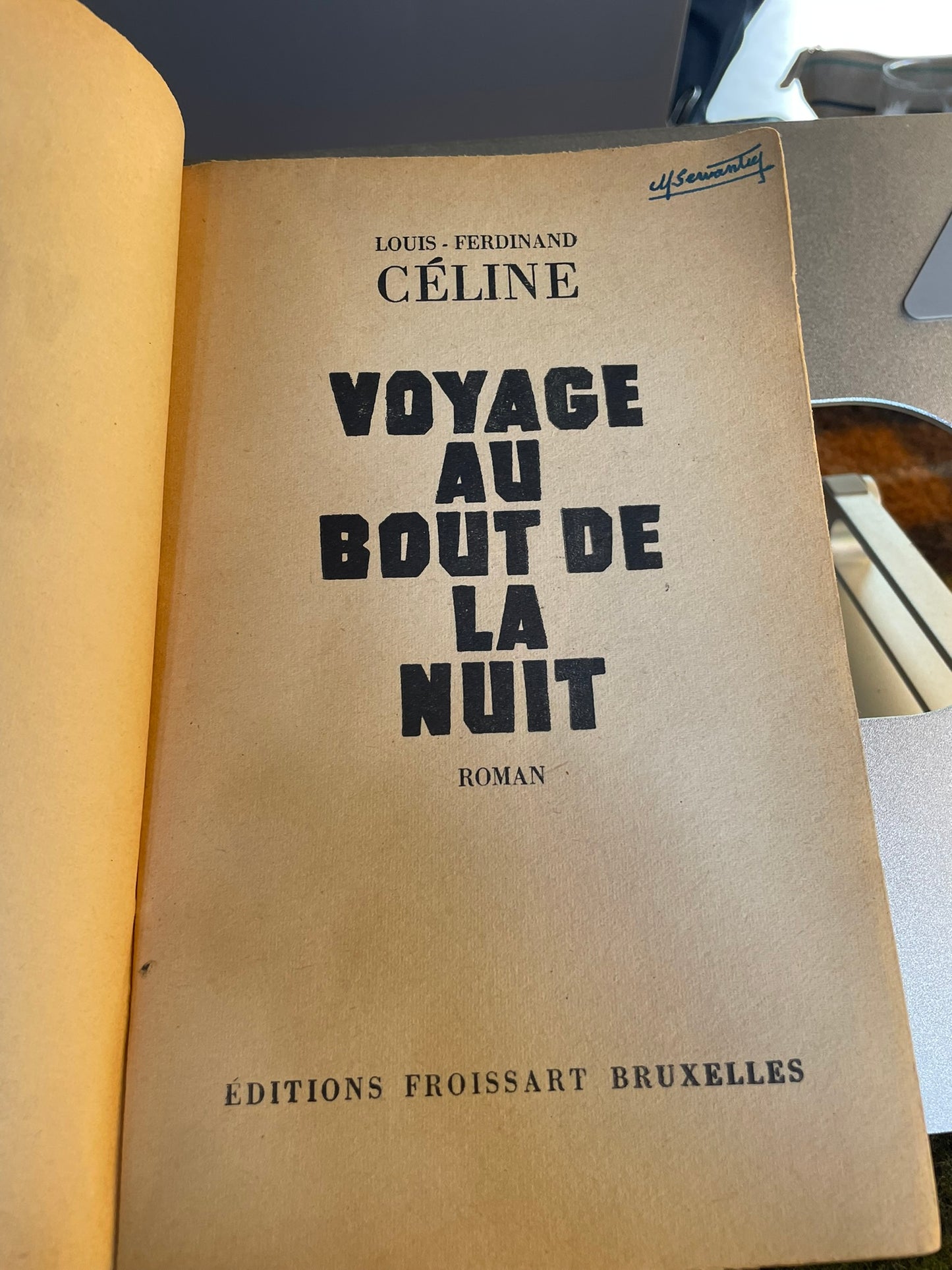 Voyage au bout de la nuit – Louis-Ferdinand Céline – Tirage spécial Froissart Bruxelles (1949)